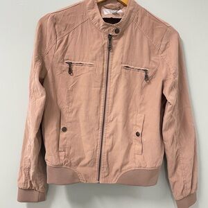 Retro-Style Pink Bomber Jacket | Perfect Everyday Layer